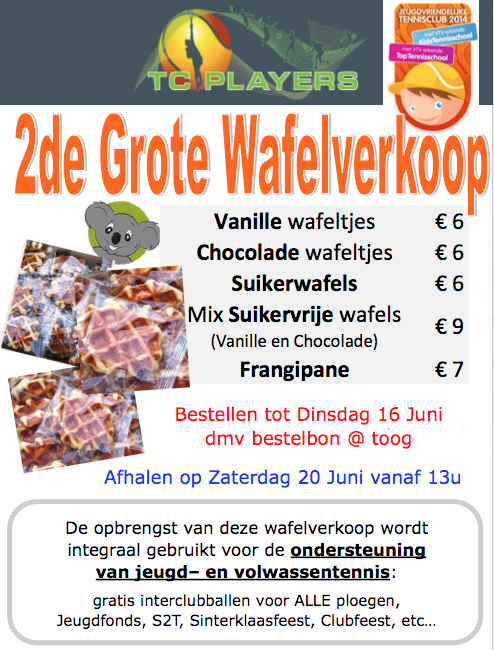 wafelverkoop